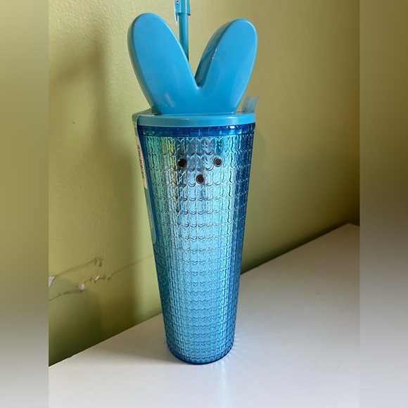 New Blue Peeps Bunny 24.5 oz. Double Wall Tumbler - Picture 1 of 6